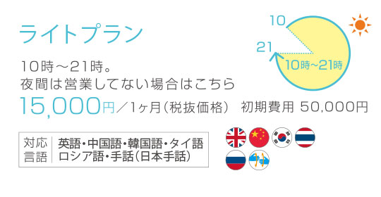 みえる通訳ライトプラン