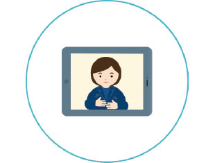 手話通訳(日本手話)を全プランに標準提供
